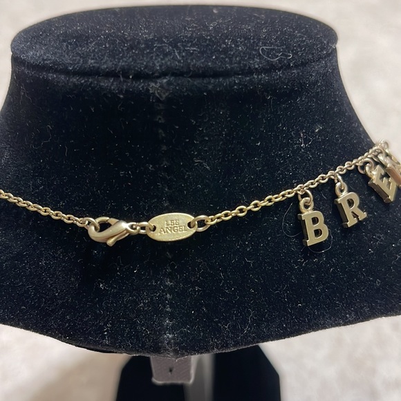 NYC DESIGNER LEE ANGEL “BREATHLESS BODY AND SOUL LOVING YOU FOREVER” NECKLACE - Picture 4 of 10